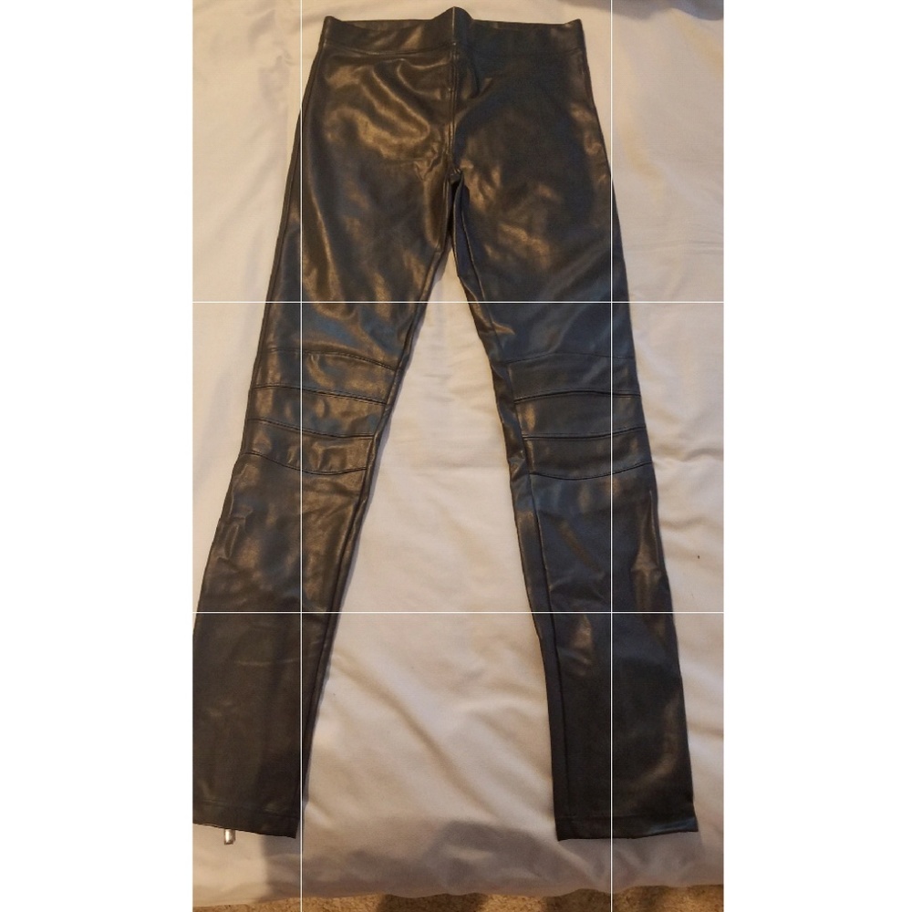 DAVID LERNER VEGAN LEATHER LEGGINGS